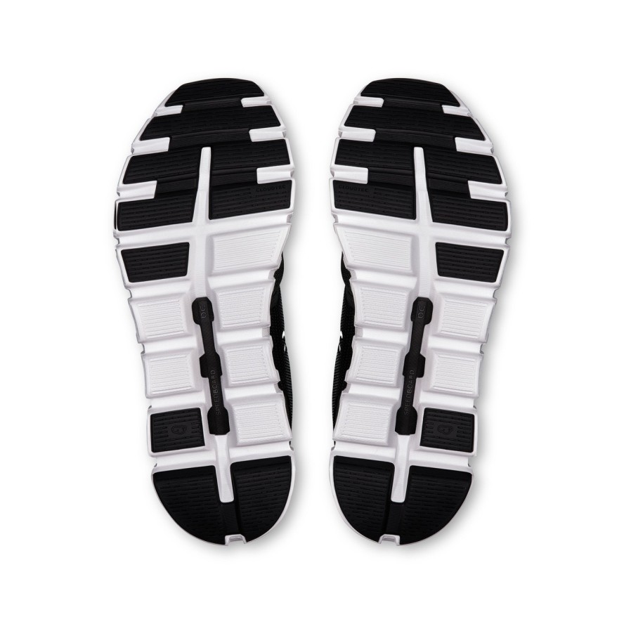 ON Cloud 6 W Black | White Sneakersy damskie