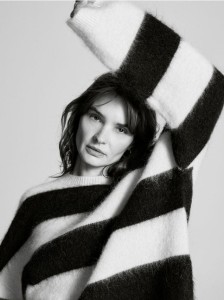 Sweter z moherem - wielobarwny