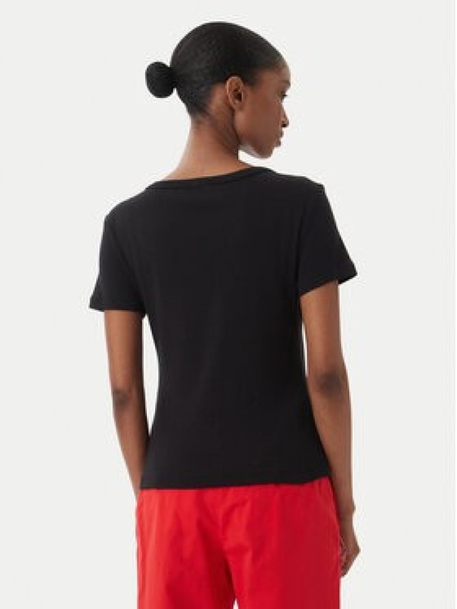 Tommy Hilfiger T-Shirt WW0WW49250 Czarny Slim Fit