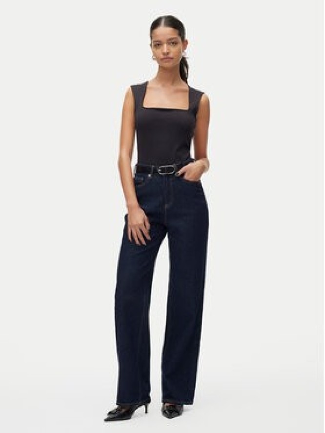 Vero Moda Top Million 10312751 Czarny Slim Fit