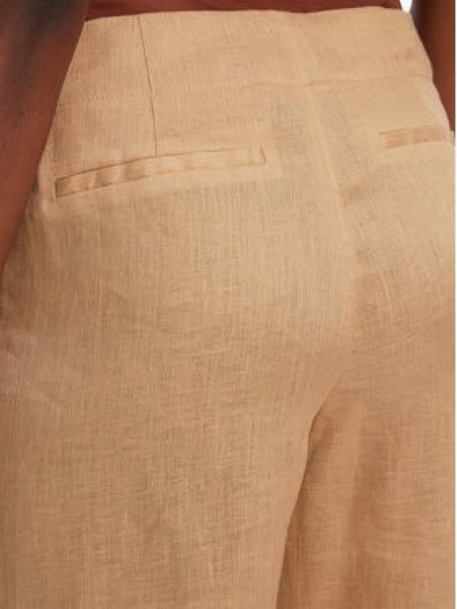 Bardot Spodnie materiałowe Balia Hipster 59854PB Beżowy Regular Fit