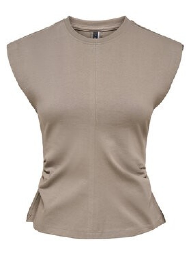 ONLY T-Shirt Marie 15372452 Szary Regular Fit