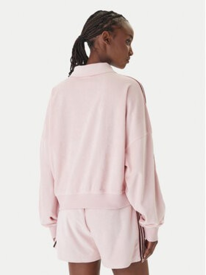 adidas Bluza Terry Towel KD1400 Różowy Oversize