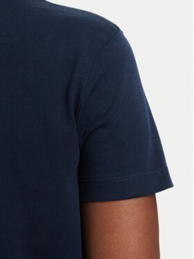 Tommy Jeans T-Shirt Flag DW0DW22818 Granatowy Regular Fit