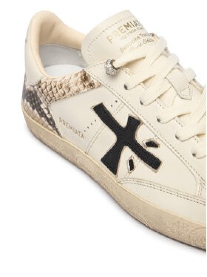 Premiata Sneakersy Stevend Var 8497 Kremowy