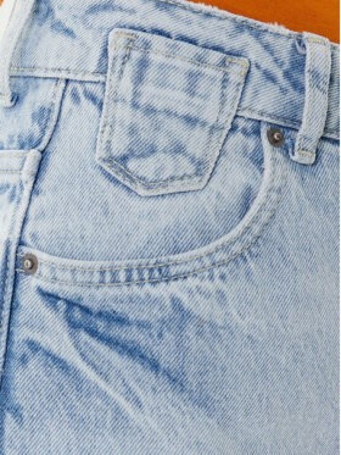 Mustang Jeansy Charlotte 1016196 Błękitny Mom Fit