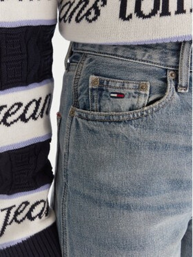 Tommy Jeans Jeansy Layla DW0DW20480 Niebieski Straight Fit