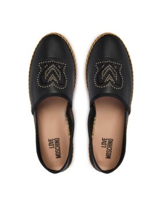 LOVE MOSCHINO Espadryle JA10532G0OIA0000 Czarny