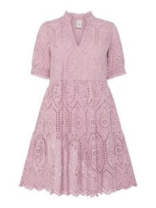 YAS Sukienka letnia Holi 26027163 Różowy Regular Fit