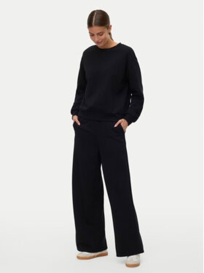 Vero Moda Spodnie dresowe Daisy 10338102 Czarny Wide Leg