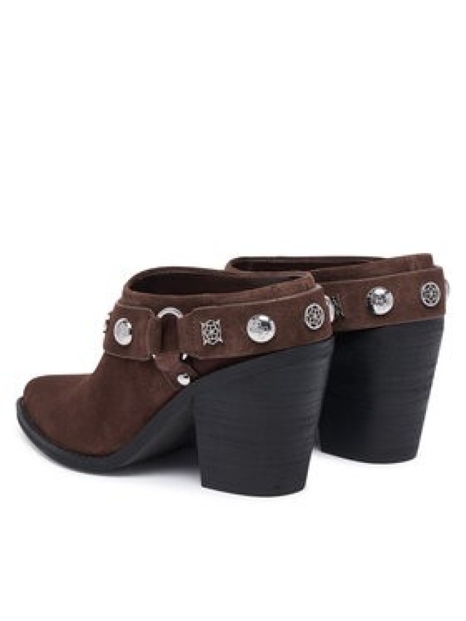 Guess Klapki FLTSAN SUE09 Brązowy ciemny
