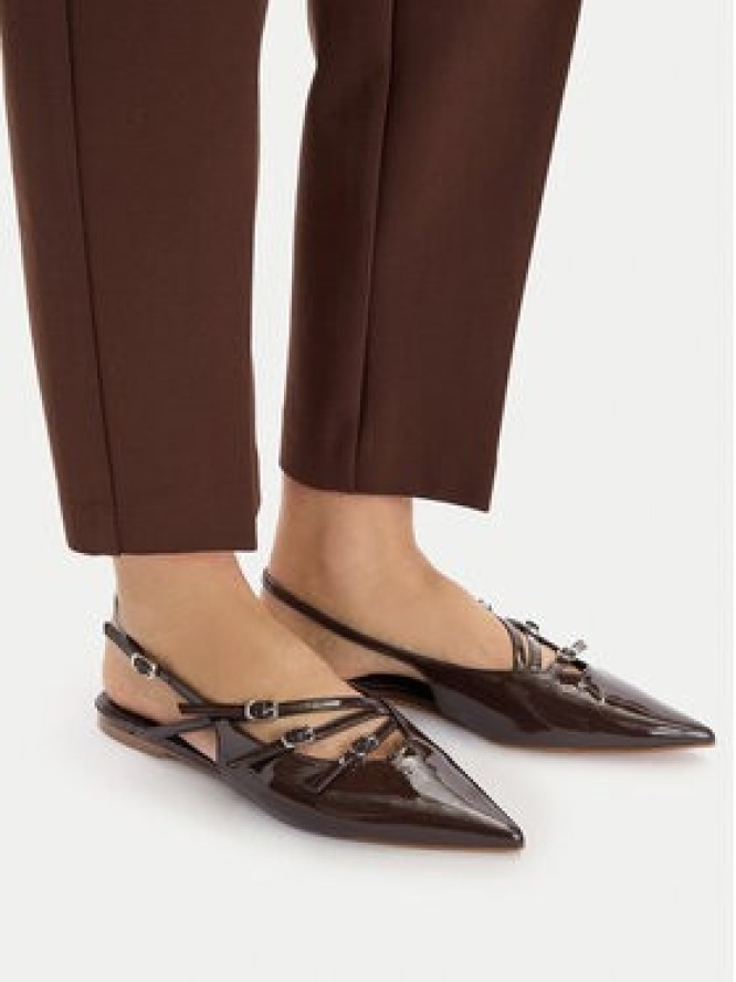 Steve Madden Baleriny Cianna SM11003709 Brązowy