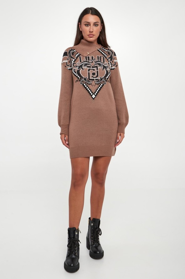 Sukienka wełniana mini LIU JO