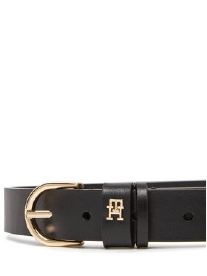 Tommy Hilfiger Pasek Damski Essential Effortless 2.5 Go AW0AW16836 Czarny