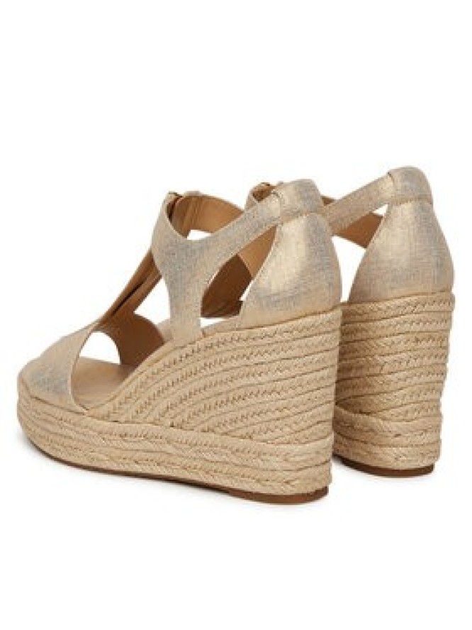 MICHAEL Michael Kors Espadryle Berkley 40S4BRMS9D Złoty