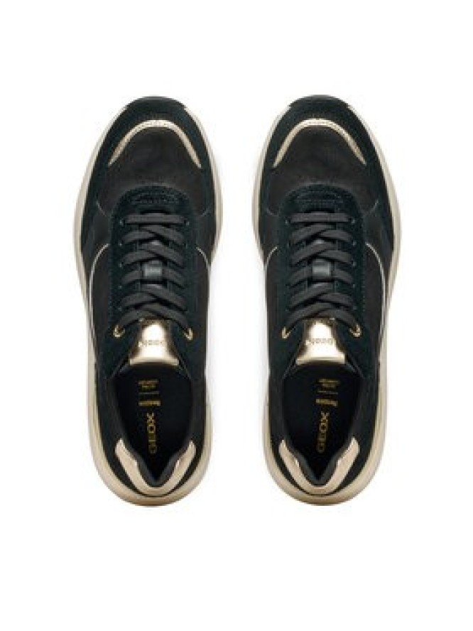 Geox Sneakersy D Spherica Ec13 D45WAA 0MA22 C9999 Czarny