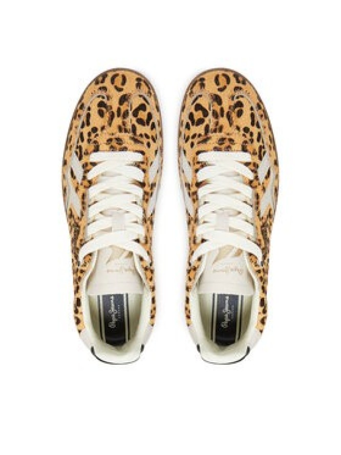 Pepe Jeans Sneakersy Ball Top W PLS00035 Beżowy