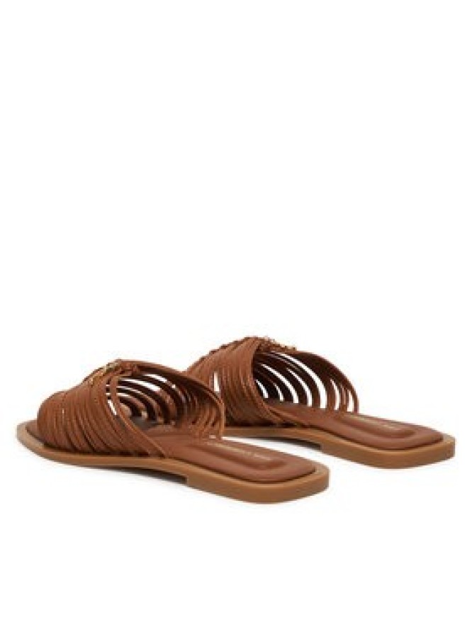 KARL LAGERFELD Klapki KL85426 Brązowy