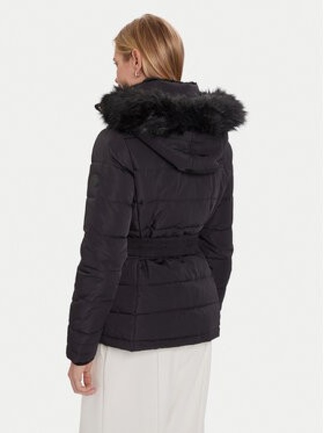 Morgan Kurtka puchowa 252-GAMONI Czarny Slim Fit