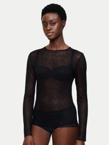 Triumph Bluzka A Weekend To Remember 10225081 Czarny Slim Fit