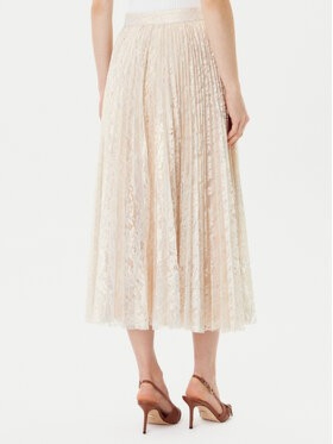 Guess Spódnica midi W5YD1E KCZ90 Złoty Regular Fit