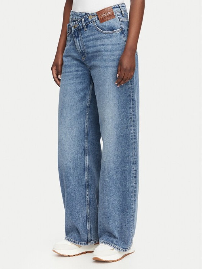 Liu Jo Jeansy UF6160 D4854 Niebieski Straight Fit