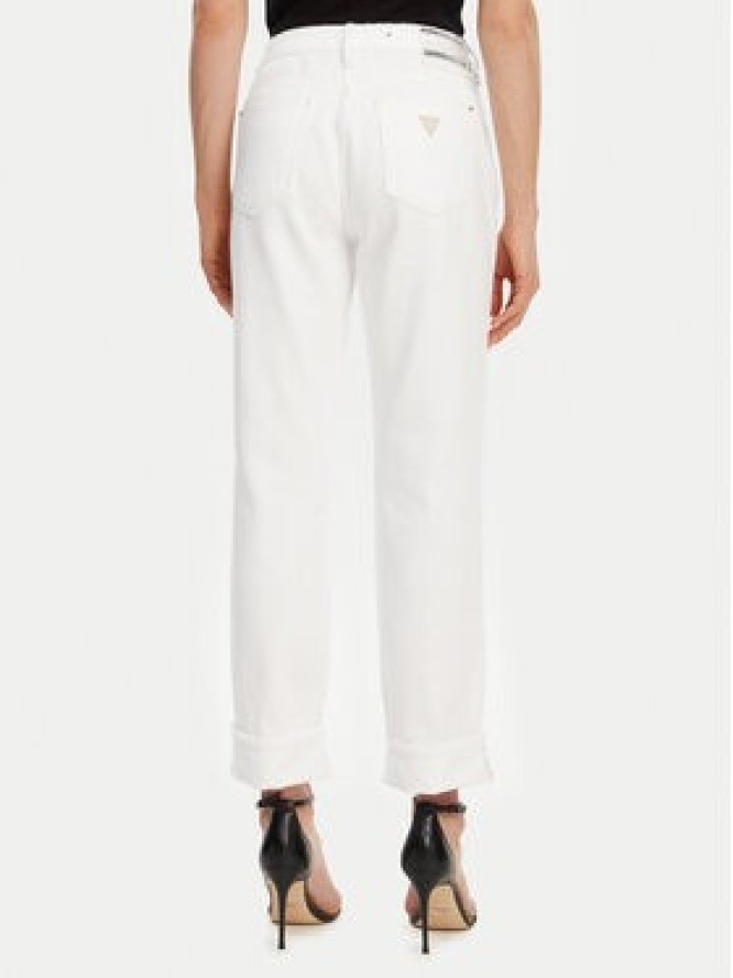 Guess Jeansy 172925 Biały Relaxed Fit
