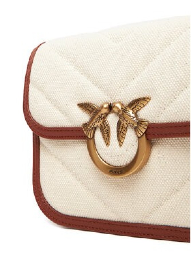 PINKO Torebka Love Box Bag Fl Mini PE 25 PLTT 104297 A2C7 Beżowy