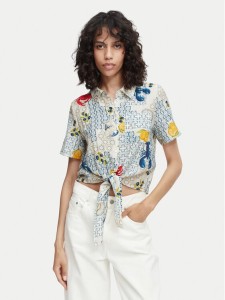 Vero Moda Koszula Valentina 10351011 Kolorowy Regular Fit