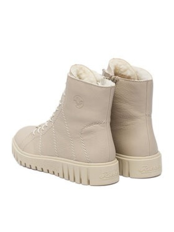 Rieker Trzewiki Y3420-61 Beżowy