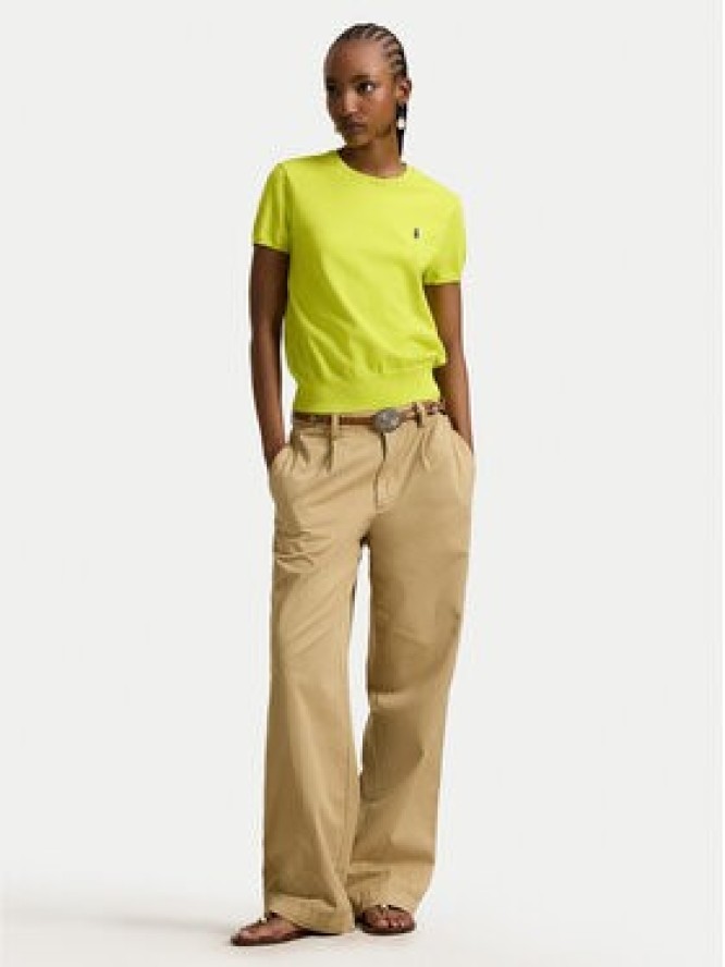 Polo Ralph Lauren T-Shirt 211971872503 Zielony Slim Fit