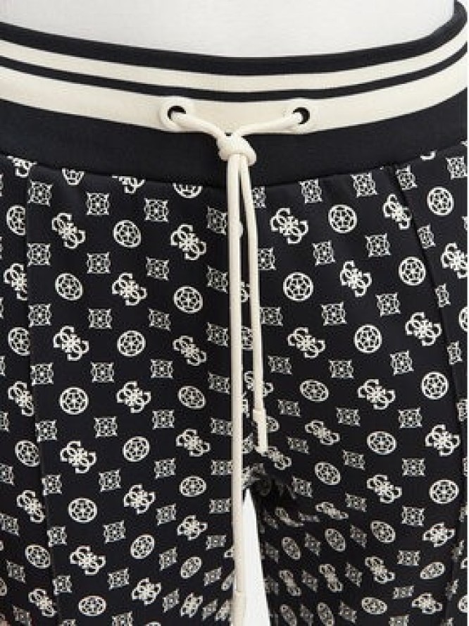 Guess Spodnie dresowe V5YB20 KB212 Czarny Regular Fit