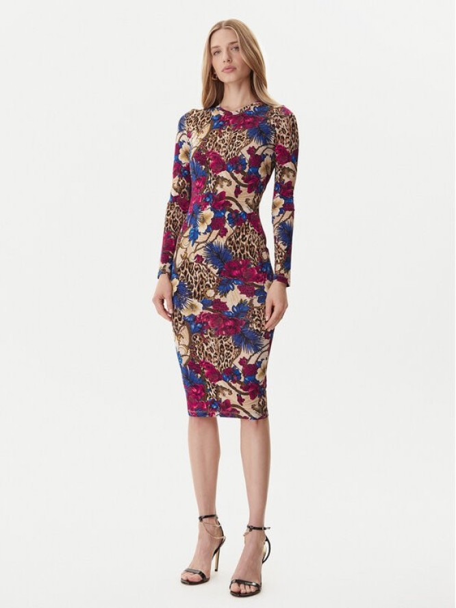 Just Cavalli Sukienka codzienna 79PAO952 JS531 Kolorowy Slim Fit