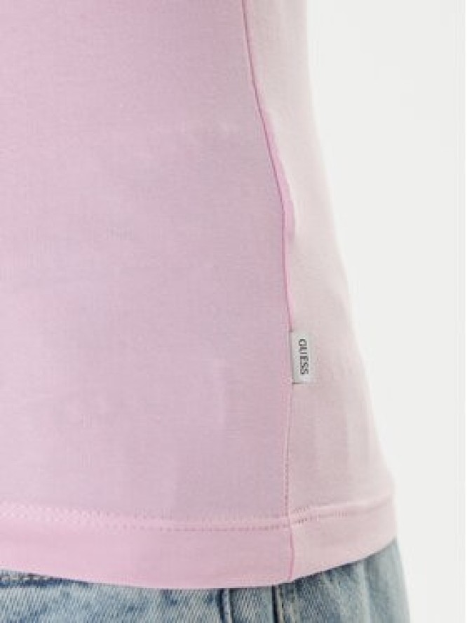 Guess Jeans T-Shirt W5RI52 J1314 Różowy Regular Fit