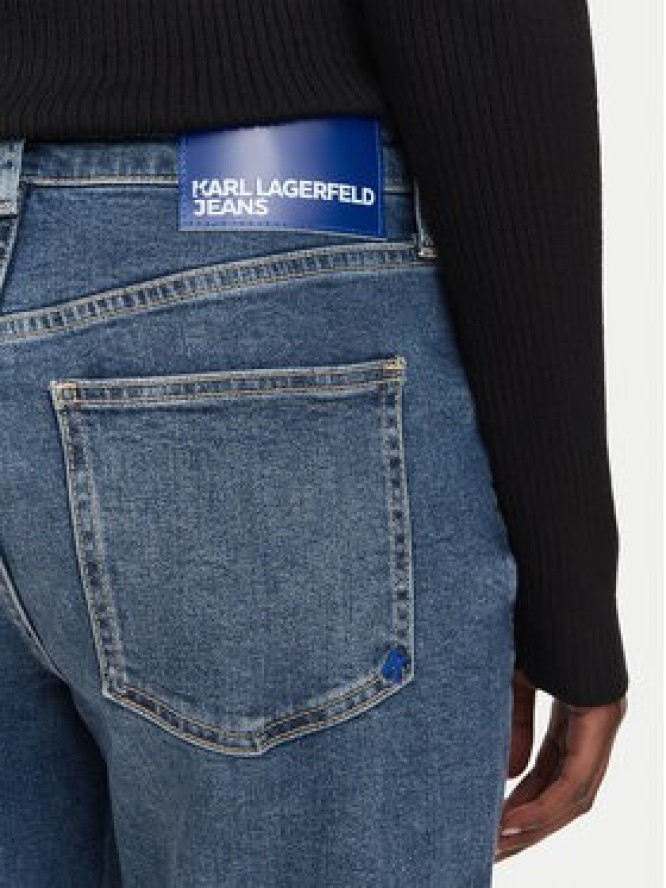 Karl Lagerfeld Jeans Jeansy B3W10060 Niebieski Mom Fit