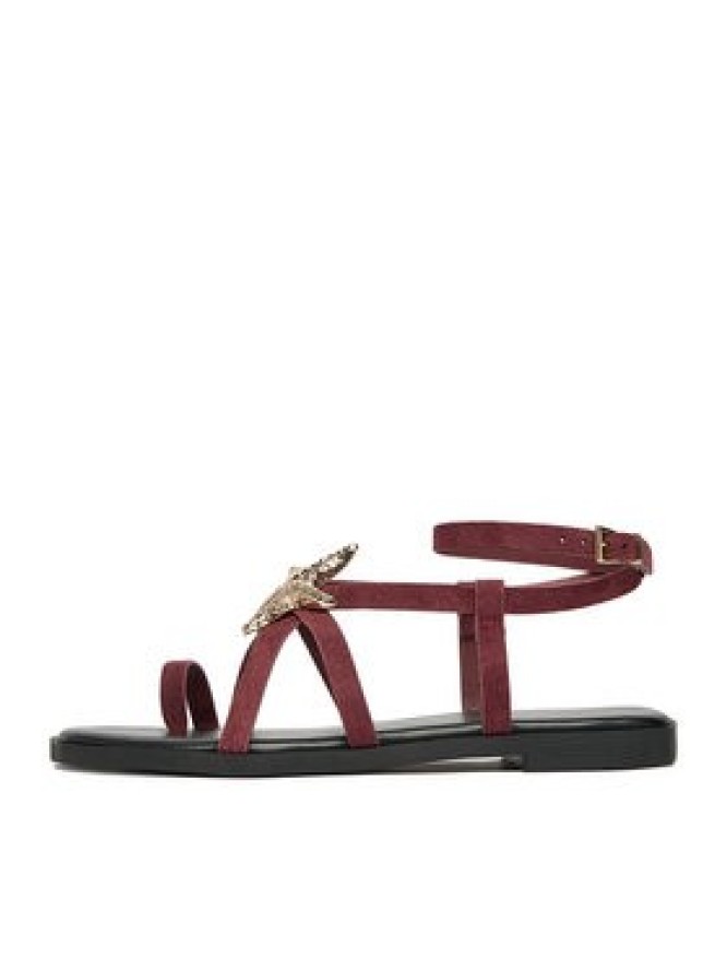 DeeZee Sandały CEO-YLD-F9678 Bordowy