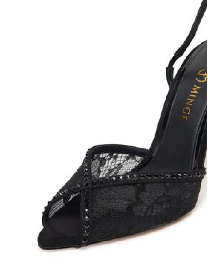 Eva Minge Sandały ROSE-SLT85016-208 Czarny