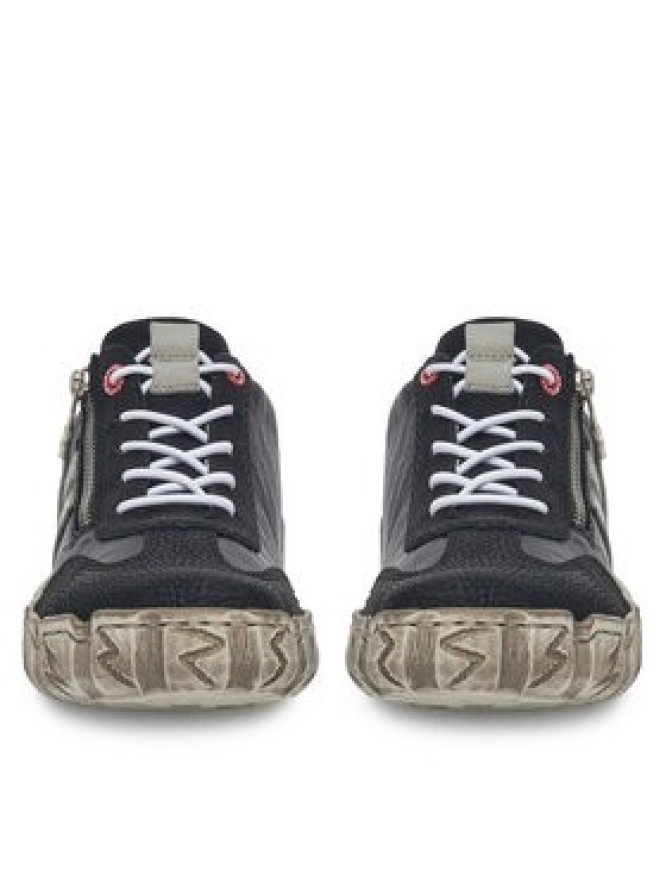 Rieker Półbuty L0363-00 Czarny