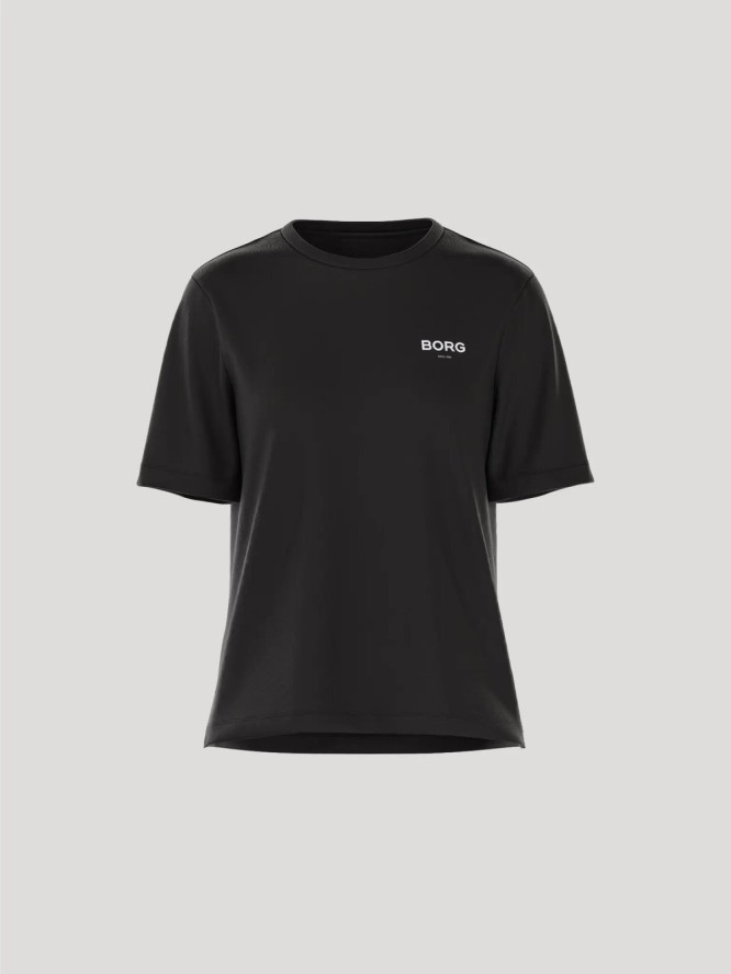 bjorn_borg BORG ESSENTIAL Active T-shirt damski, czarny