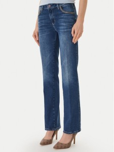Guess Jeansy W6RA15 D6883 Granatowy Straight Leg