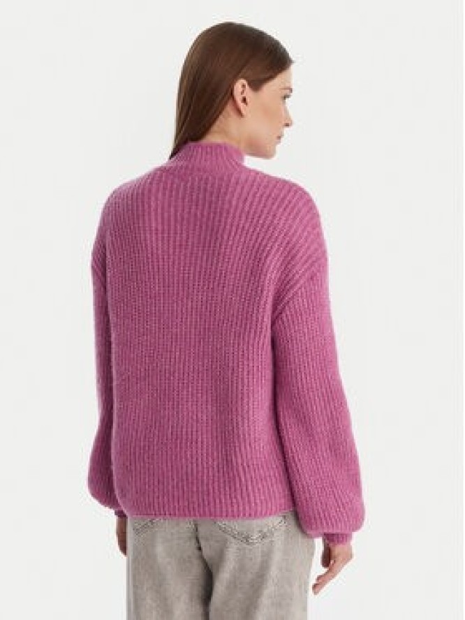 Vero Moda Sweter Ellie 10346753 Fioletowy Oversize