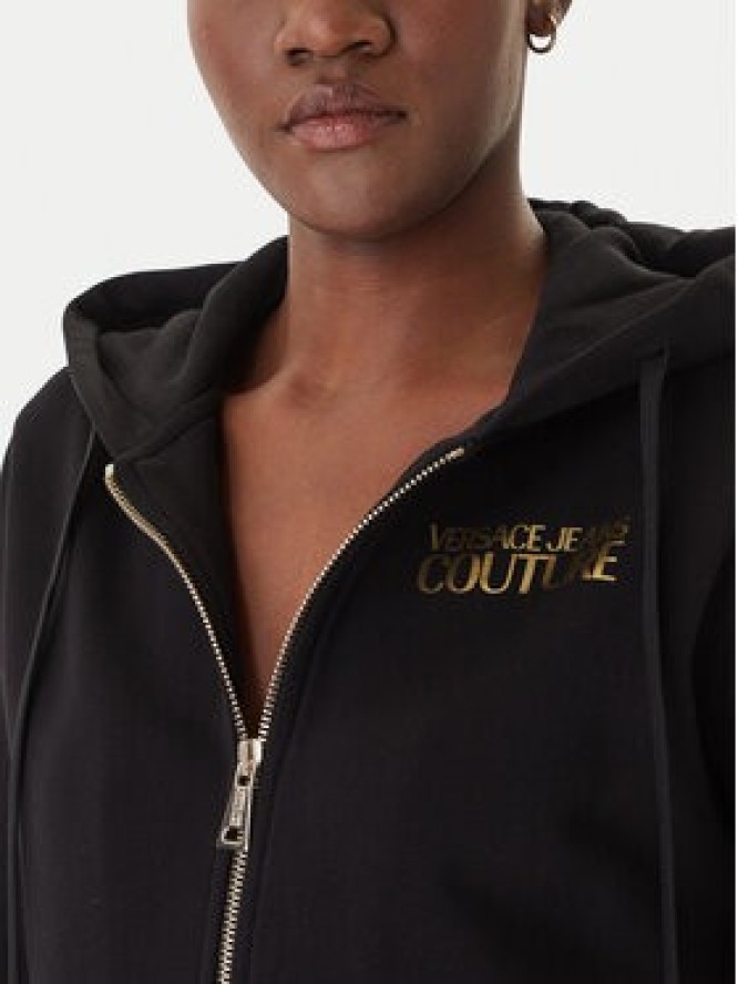Versace Jeans Couture Bluza 80HAIT00 CF01T Czarny Regular Fit