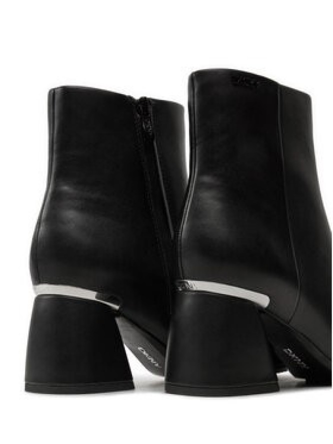 DKNY Botki K4489649 Czarny