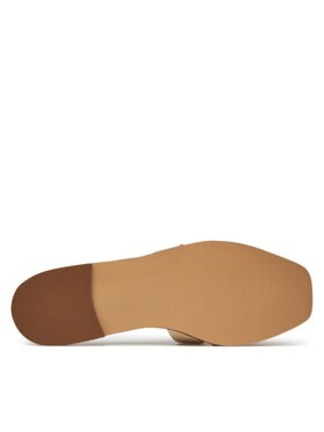 TWINSET Klapki 251TGT090 Beżowy