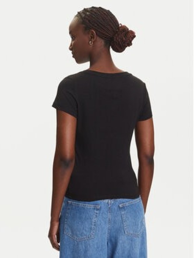 Tommy Jeans Komplet t-shirtów DW0DW21367 Czarny Slim Fit