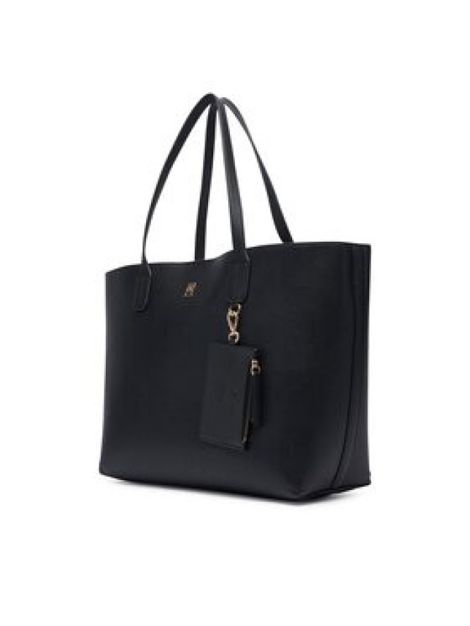 Tommy Hilfiger Torebka Th Icon Tote AW0AW18724 Czarny