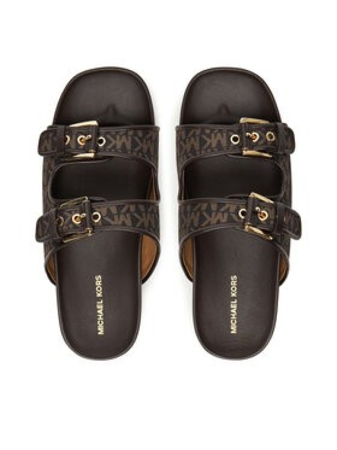 MICHAEL Michael Kors Klapki Byers 40T5BYFS1D Brązowy