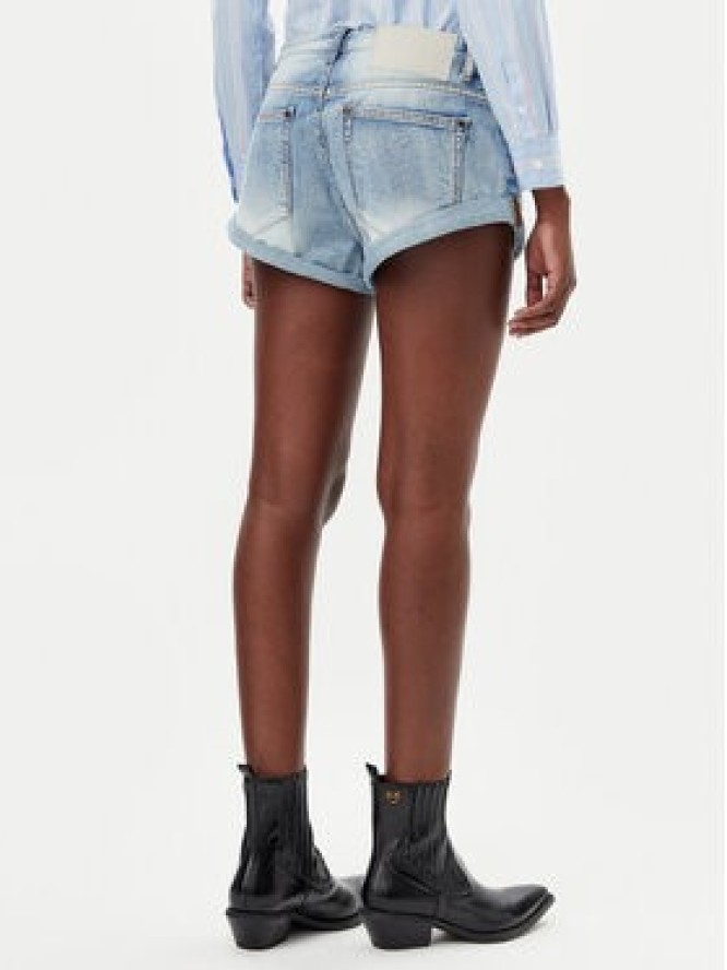 One Teaspoon Szorty jeansowe Bandits 26785 Niebieski Regular Fit