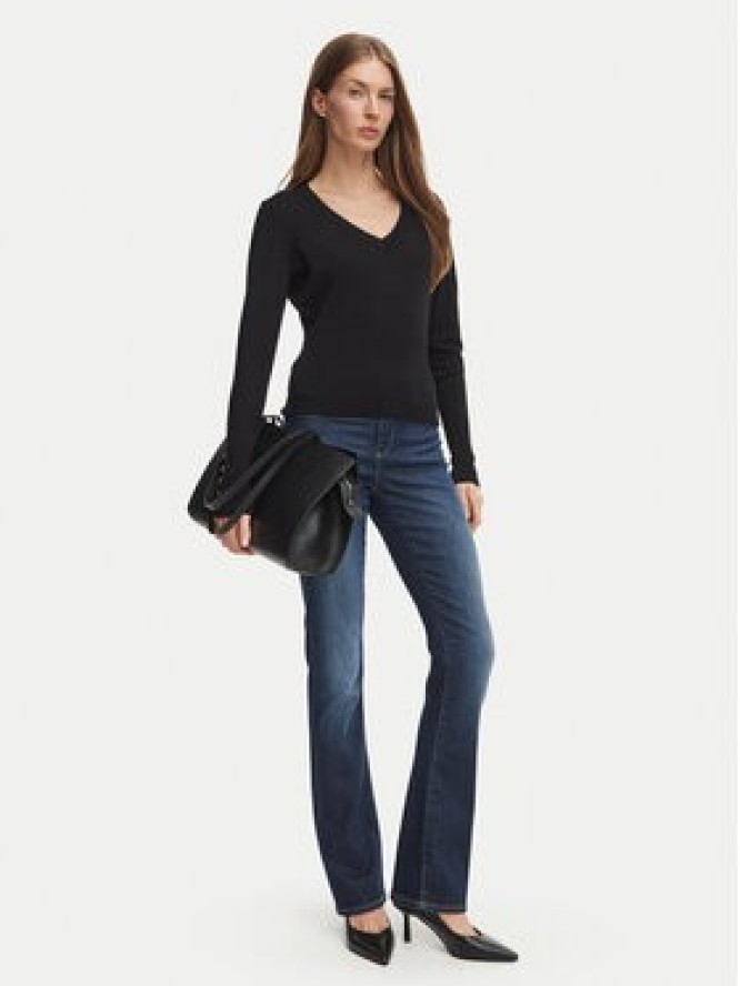 Fracomina Sweter FR26WT7001K50601 Czarny Regular Fit