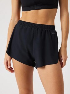bjorn_borg BORG PERFORMANCE 2 IN 1 SHORTS z recyklingowanego poliestru – BLACK